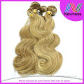 5A Indian remy hair weave blonde jerry curl hair